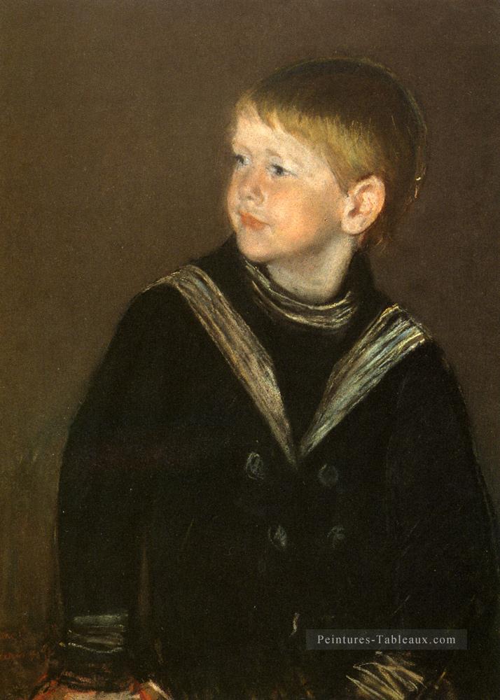 Le garçon marin Gardner Cassatt mères des enfants Mary Cassatt Peintures à l'huile